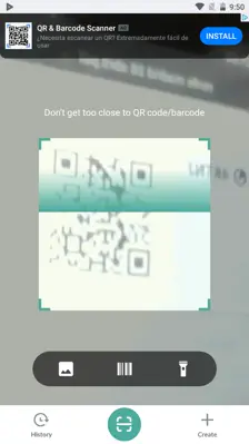 QR Code Reader android App screenshot 5